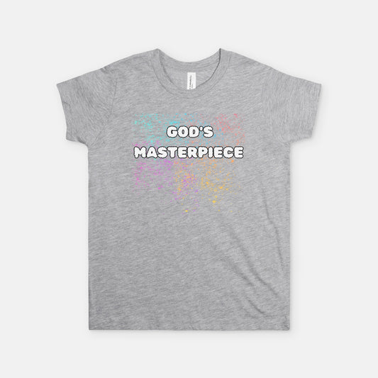 God's Masterpeice Youth Unisex Short Sleeve Tee